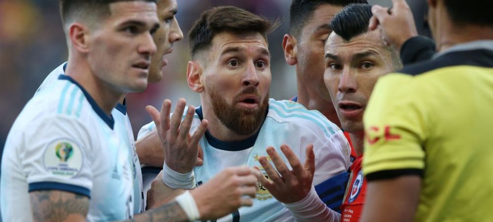 Leo Messi Argentina copa america Gary Medel