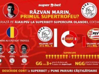 
	(P) Castiga Razvan Marin primul Supertrofeu cu Ajax?
