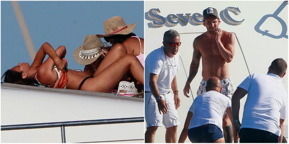 Messi, Suarez si Fabregas si-au dus sotiile pe un yacht in Ibiza. SUPER GALERIE FOTO_21