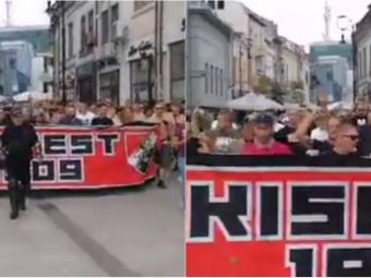
	CRAIOVA - HONVED: Ultrasii maghiari au luat cu asalt centrul orasului: &quot;Ria, Ria, Ungaria!&quot; VIDEO
