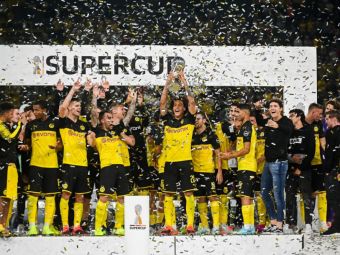 
	Borussia Dortmund a castigat Supercupa Germaniei in fata lui Bayern! Alcacer si Sancho au marcat intr-un meci FABULOS! VIDEO
