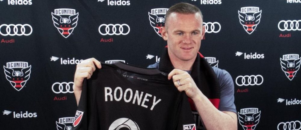 Wayne Rooney Anglia DC United Derby County Manchester United