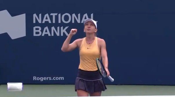 Simona Halep - Jennifer Brady 4-6; 7-5; 7-6 turul 2 Rogers Cup: Victorieeee dupa o lupta incredibila!_3
