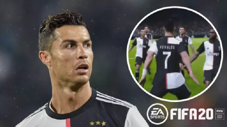 Cristiano Ronaldo EA Sports FIFA 20 juventus Piemonte Calcio