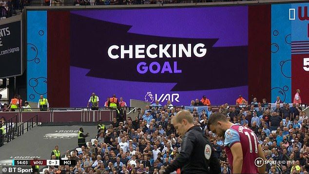 Prima decizie VAR din istoria Premier League a iscat si primele mari controverse! Golul lui Sterling, anulat pentru un ofsaid care nu e clar nici pe calculator! FOTO_2