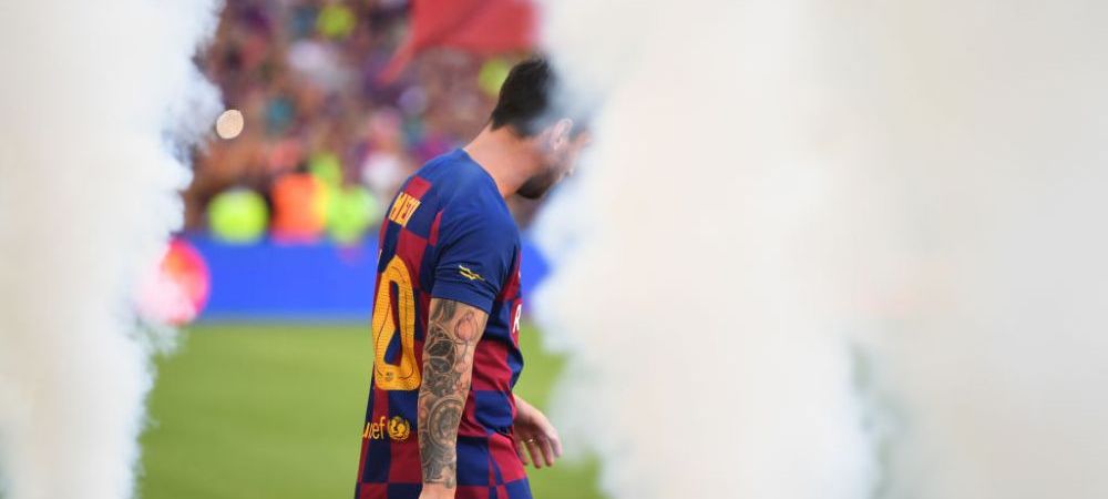 Leo Messi fc barcelona Junior Firpo