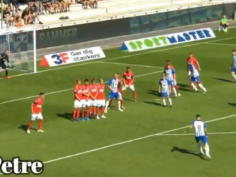 
	Gol SUPERB marcat de bombardierul Adi Petre!!! A reusit o dubla in Danemarca. VIDEO
