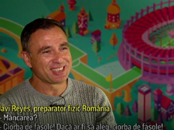 
	SPECIAL | Spania n-are secrete pentru preparatorul iberic al nationalei Romaniei! Javi Reyes: &quot;Aici e a doua mea casa! M-am cam ingrasat in Romania, mananc bine&quot; :)
