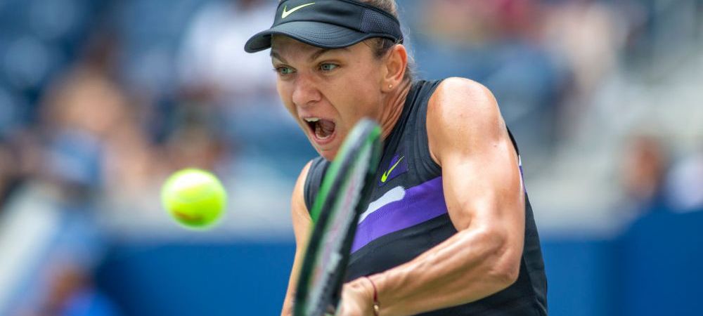 Simona Halep Nicole Gibbs US Open US Open 2019