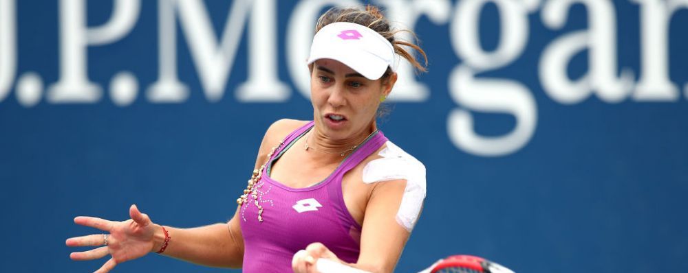 Mihaela Buzarnescu Andrea Petkovic US Open