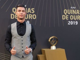 
	Cristiano Ronaldo rescrie istoria: a 10-a oara jucatorul anului in Portugalia. Ce jucatori a batut
