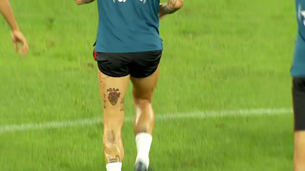 Sergio Ramos a facut spectacol la antrenamentul Spaniei de pe National Arena! Tatuajul care a furat toate privirile. GALERIE FOTO_5