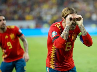 
	ROMANIA - SPANIA 1-2: Pentru cine era in realitate gestul facut de Sergio Ramos! 50.000 de romani l-au fluierat DEGEABA! FOTO
