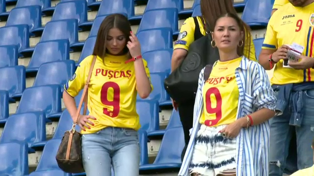 ROMANIA - MALTA, PROTV: Iubita lui George Puscas, aparitie de senzatie inainte de meci. FOTO_6