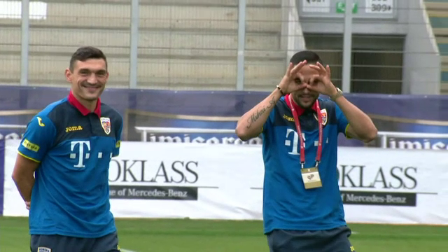 ROMANIA - MALTA: Florin Andone l-a imitat pe Sergio Ramos! Cum a reactionat cand a vazut camera de filmat. FOTO_1