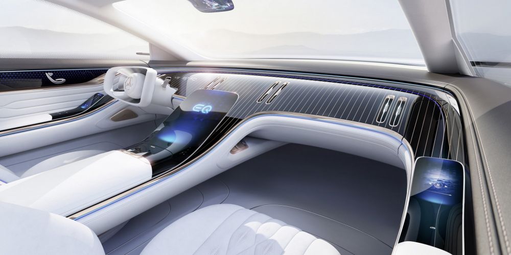 Mercedes si-a lansat prima limuzina ELECTRICA! Vezi cum arata Vision EQS, viitorul luxului auto. FOTO_18