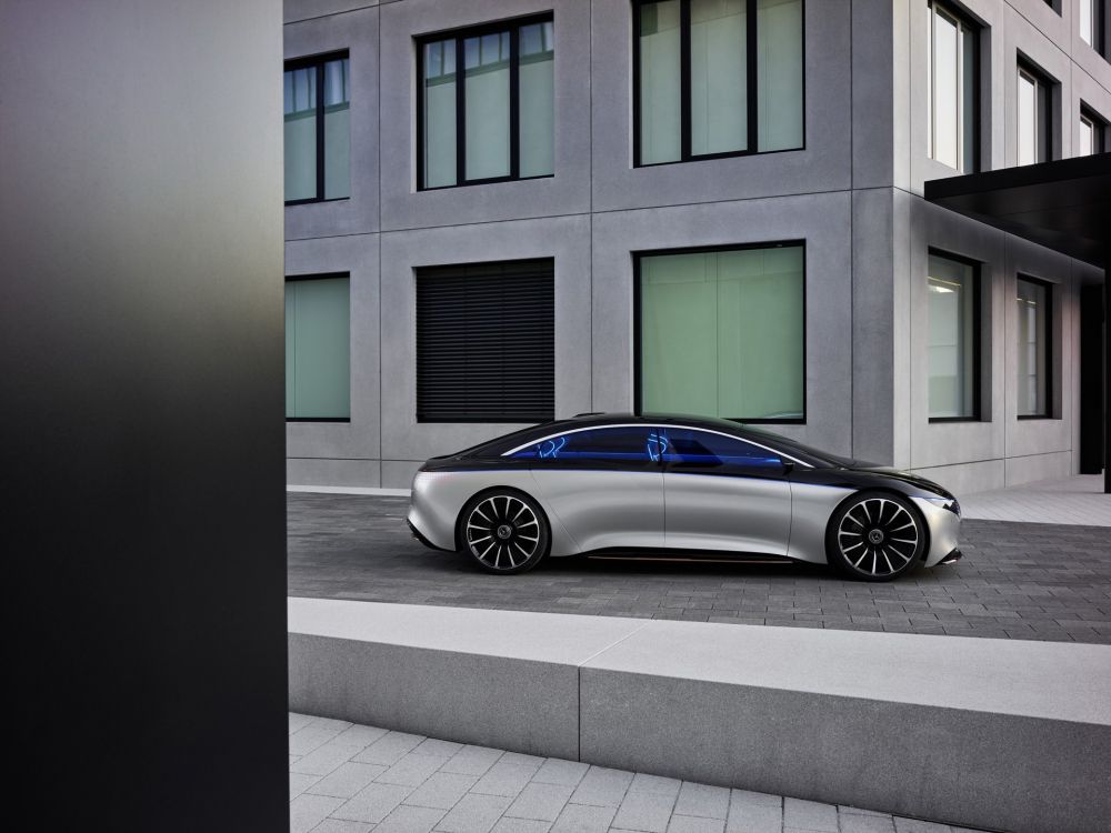 Mercedes si-a lansat prima limuzina ELECTRICA! Vezi cum arata Vision EQS, viitorul luxului auto. FOTO_21
