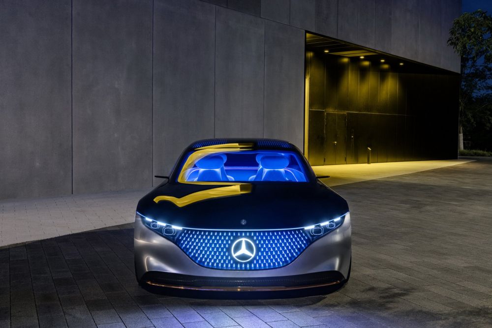 Mercedes si-a lansat prima limuzina ELECTRICA! Vezi cum arata Vision EQS, viitorul luxului auto. FOTO_5