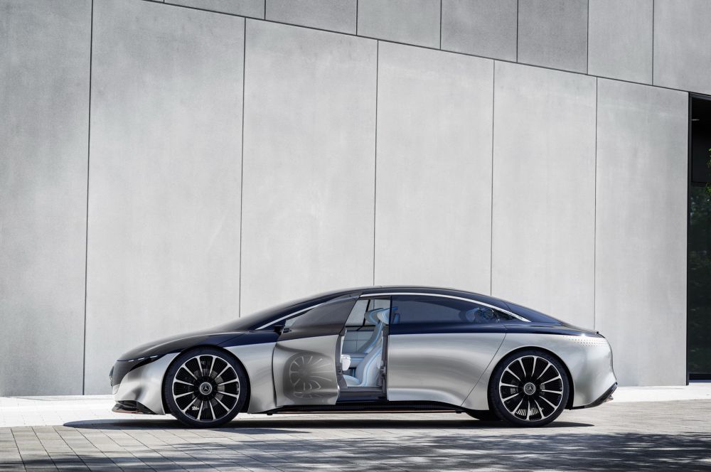 Mercedes si-a lansat prima limuzina ELECTRICA! Vezi cum arata Vision EQS, viitorul luxului auto. FOTO_6