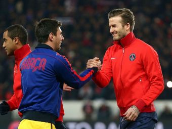 
	A venit sa-l transfere pe Messi? Vizita fulger a lui Beckham in Barcelona: starul argentinian poate pleca de pe Camp Nou
