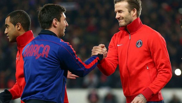 
	A venit sa-l transfere pe Messi? Vizita fulger a lui Beckham in Barcelona: starul argentinian poate pleca de pe Camp Nou
