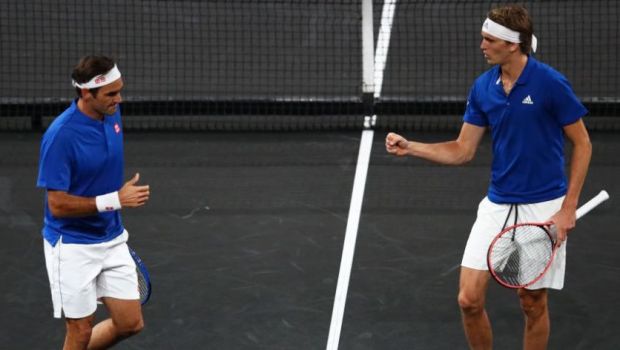 
	CUPA LAVER | Nadal si Federer au debutat in postura de antrenori! Cum s-a desfasurat prima zi a turneului
