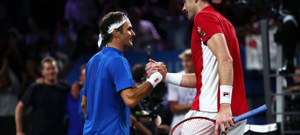 Roger Federer Goran Ivanisevic Ivo Karlovic John Isner