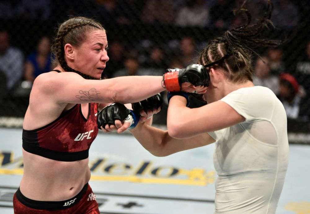 Diana Belbita, meci violent la debutul in UFC! Englezoaica McCann a invins-o pe romanca la Boston! VIDEO_1