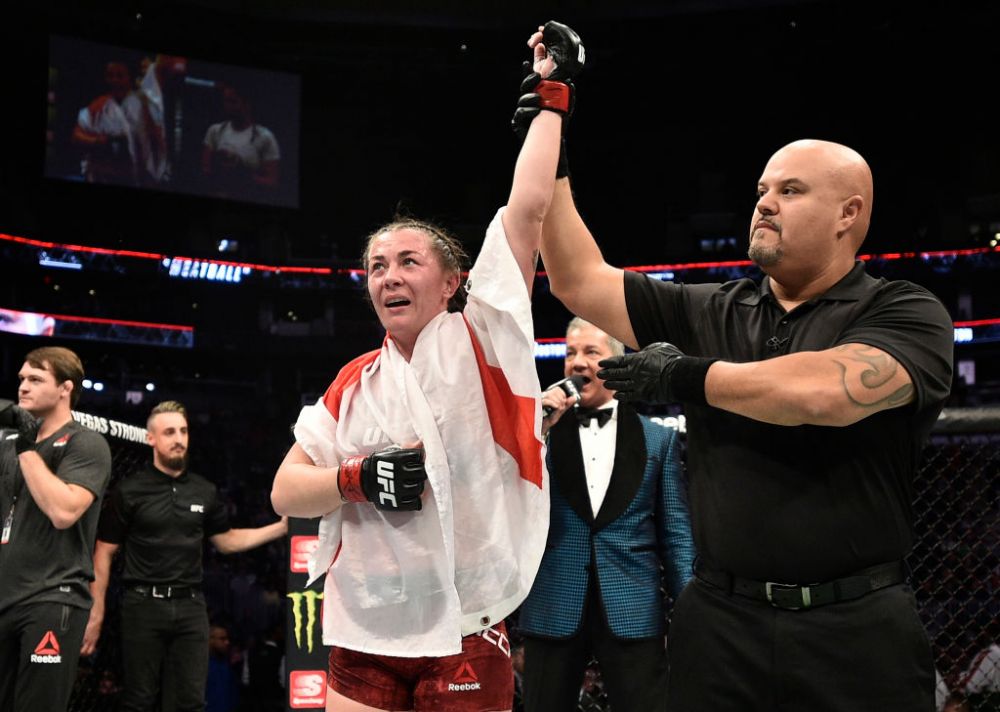 Diana Belbita, meci violent la debutul in UFC! Englezoaica McCann a invins-o pe romanca la Boston! VIDEO_4