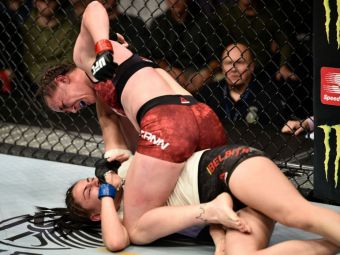 
	Diana Belbita, meci violent la debutul in UFC! Englezoaica McCann a invins-o pe romanca la Boston! VIDEO

