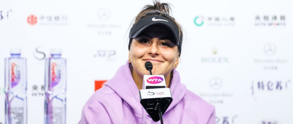 Bianca Andreescu Simona Halep WTA Finals