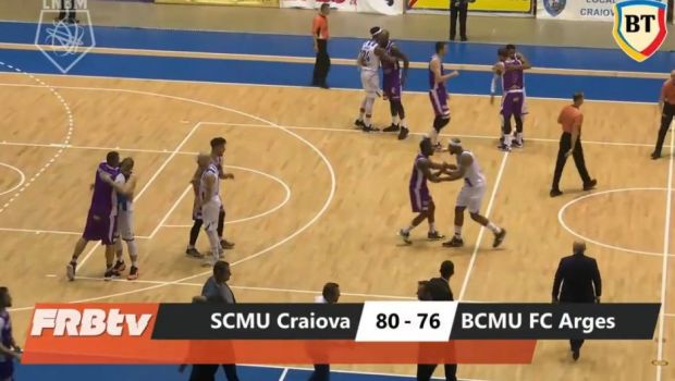 
	SCMU Craiova - BCMU FC Arges 80-76! Confruntare cu pretentii de play-off
