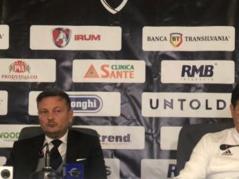 
	Si-au luat sef de la CFR! U Cluj l-a prezentat azi oficial pe noul director general! Stanciu vrea sa promoveze cu U in Liga 1
