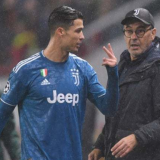 Cristiano Ronaldo si-a iesit din minti! Gest INCREDIBIL fata de Maurizio Sarri: cum a reactionat starul portughez cand a fost schimbat in meciul cu Lokomotiv