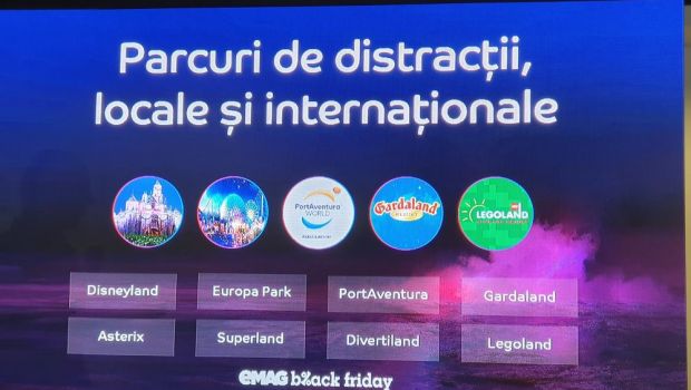 
	BLACK FRIDAY 2019 | Vrei sa ajungi la Disneyland sau in vestitul PortAventura? eMAG iti da cel mai bun pret! Pachete pentru parcuri de distractii locale si internationale la reducere
