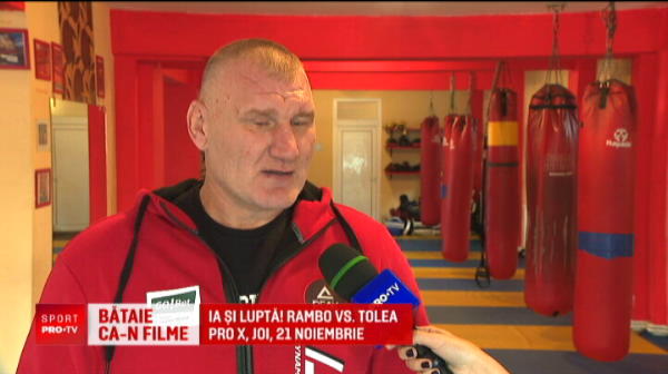 Rambo din Moldova promite actiune ca in filme in ring in Gala IA SI LUPTA! Vrea sa-l scoata pe Tolea la pensie