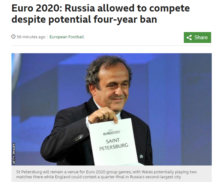 ULTIMA ORA | Rusii exclusi de la EURO 2020 din cauza dopingului? Decizia a fost luata! Ce se intampla cu nationala Rusiei_2