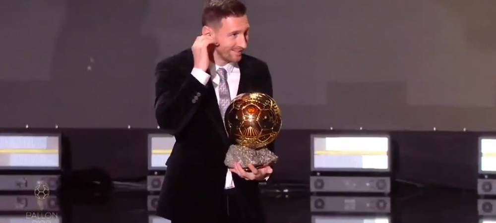 Balonul de Aur Leo Messi