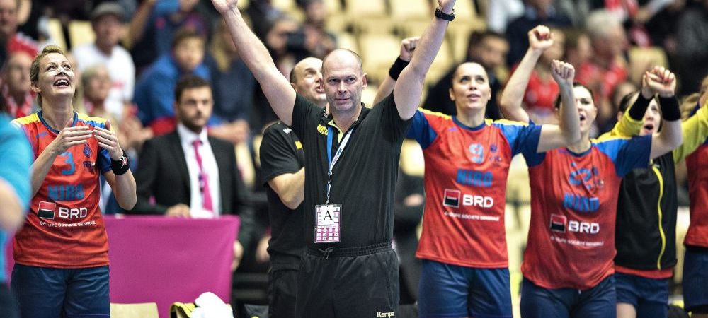 Tomas Ryde Maricel Voinea Romania handbal feminin