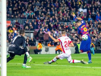 VIDEO | Nimic intamplator! Suarez a repetat la antrenament golul IREAL cu calcaiul din meciul cu Mallorca
