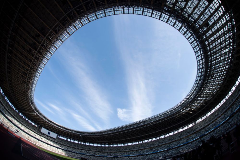 GALERIE FOTO Cum arata Stadionul Olimpic din Tokyo, finalizat de japonezi inainte de termen_1