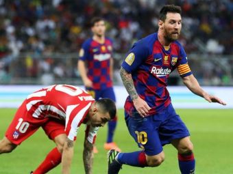 
	&quot;E o rusine!&quot; Reactia lui Messi dupa ce Barcelona a fost eliminata din Supercupa Spaniei! Ce spune starul argentinian
