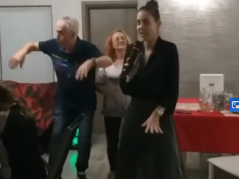 
	VIDEO EPIC! Buzarnescu a facut show alaturi de parinti la o petrecere de familie!
