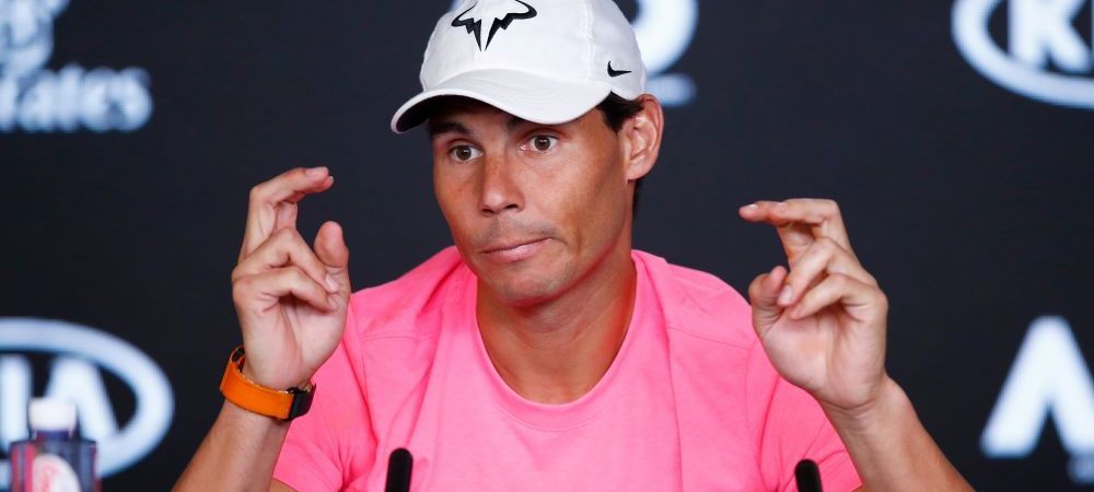 Rafael Nadal Australian Open 2020 Rafa Nadal amuzant Rafael Nadal declaratie Tenis ATP