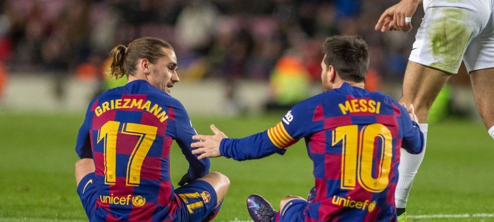 Antoine Griezmann Barcelona Leo Messi