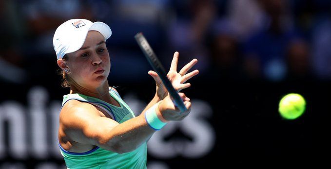 Ashleigh Barty Australian Open 2020 Melbourne Ons Jabeur SOFIA KENIN