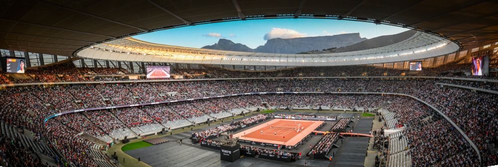 Roger Federer Federer Nadal Cape Town Federer Nadal meci demonstrativ rafael nadal Record mondial Federer Nadal