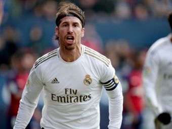 Sergio Ramos este URIAS! Fundasul lui Real Madrid a doborat un RECORD cu golul inscris in meciul cu Osasuna
