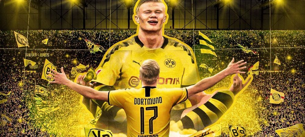 Erling Haaland Borussia Dortmund PSG
