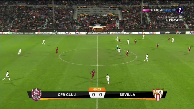 CFR CLUJ - SEVILLA 1-1 | CFR a marcat prin Deac din penalty! Sevilla a egalat la primul sut pe poarta din repriza a doua prin En-Nesyri! AICI TOT CE S-A INTAMPLAT_11
